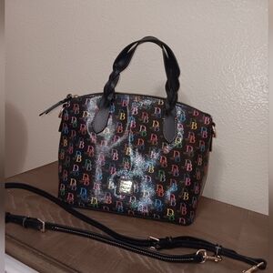 Dooney bourke db75 multi color Celeste satchel